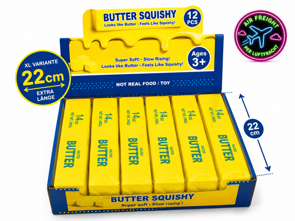 XL Squishy Butter 22cm