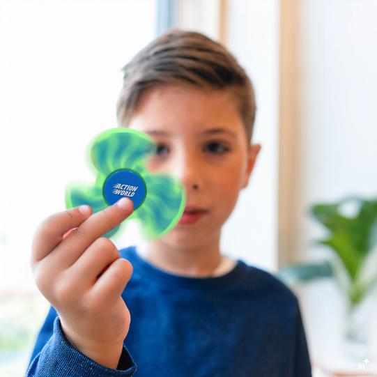 Adventure World Fidget Spinner Radierer
