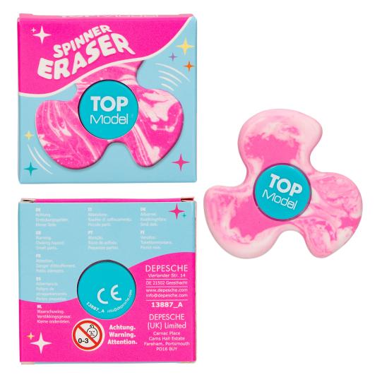 TOPModel Fidget Spinner Radiergummi