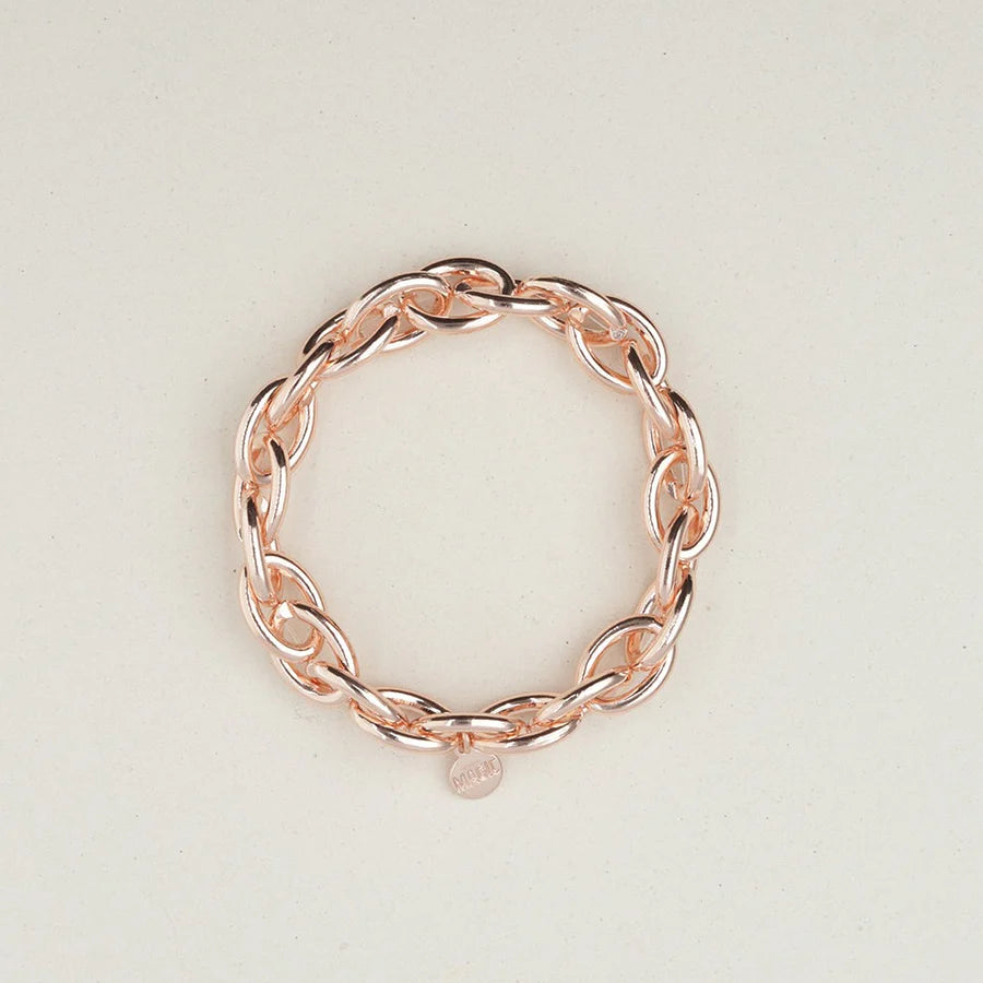 Magic Pearl Gliederarmband "Magic Shine" Roségold