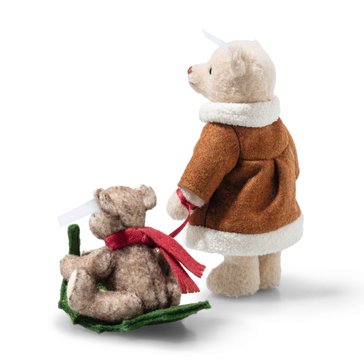 Steiff Mama Teddybär mit Kind im Holly Express 16cm