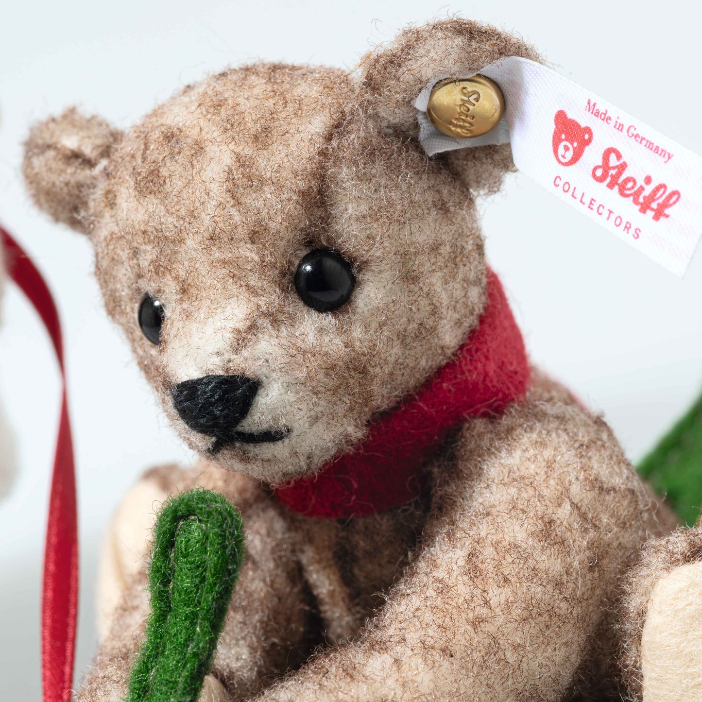 Steiff Mama Teddybär mit Kind im Holly Express 16cm
