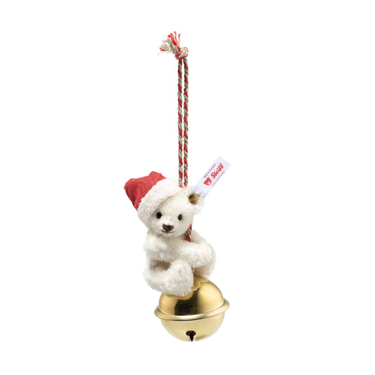 Steiff Teddybär Ornament auf Glocke 10cm