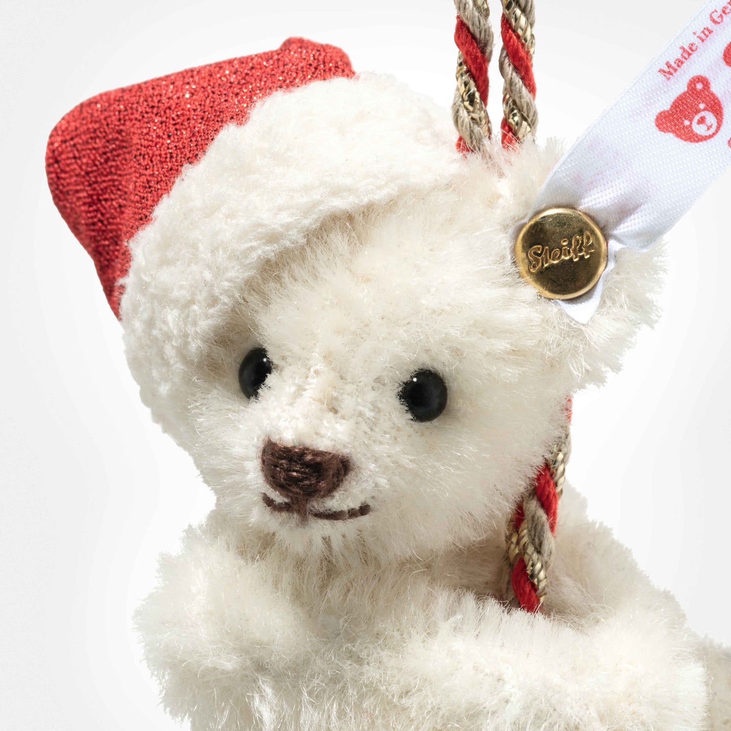 Steiff Teddybär Ornament auf Glocke 10cm
