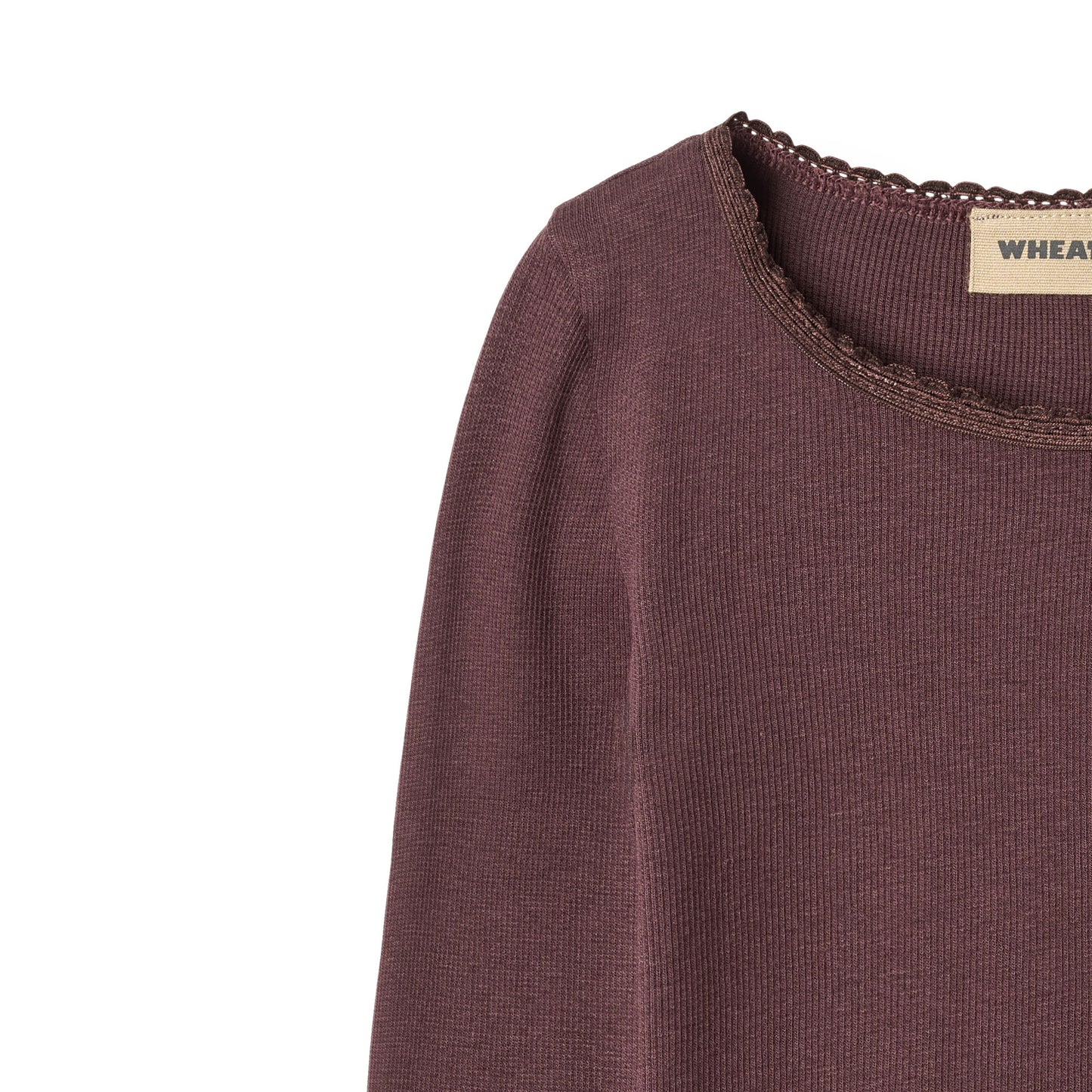 Wheat Reese T-Shirt langarm - fudge