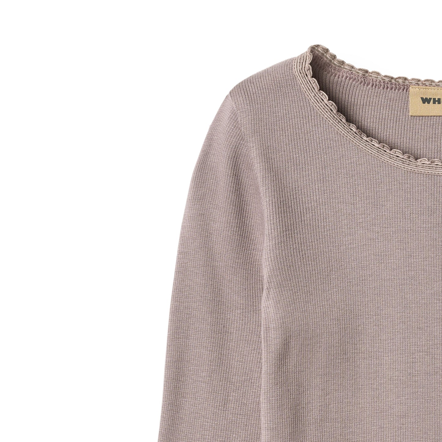 Wheat Langarmshirt Reese - dusty purple