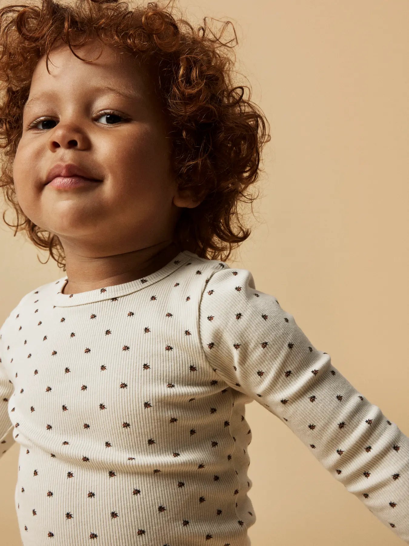 Lil' Atelier Langarmshirt Modal Marienkäfer