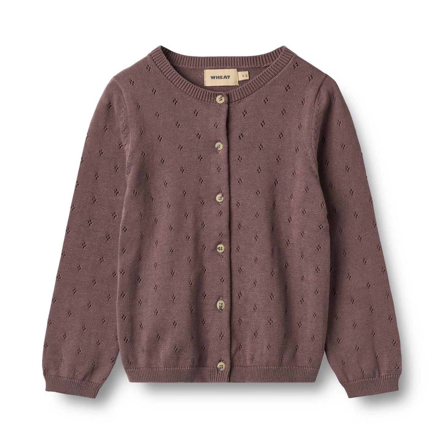 Wheat Strickjacke Maia - plum