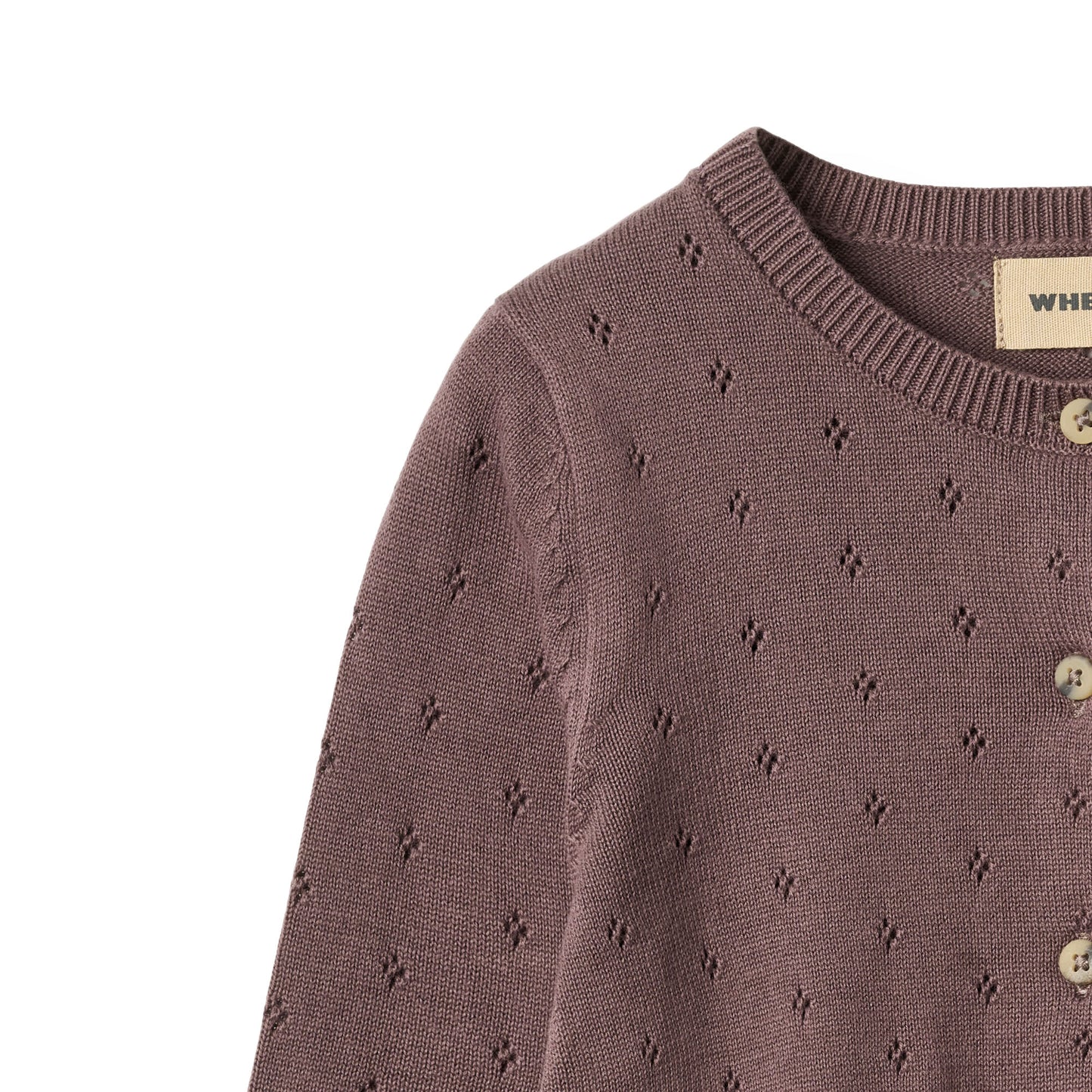 Wheat Strickjacke Maia - plum