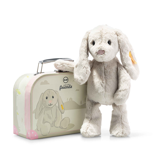 Steiff Hoppie Hase 26cm im Koffer