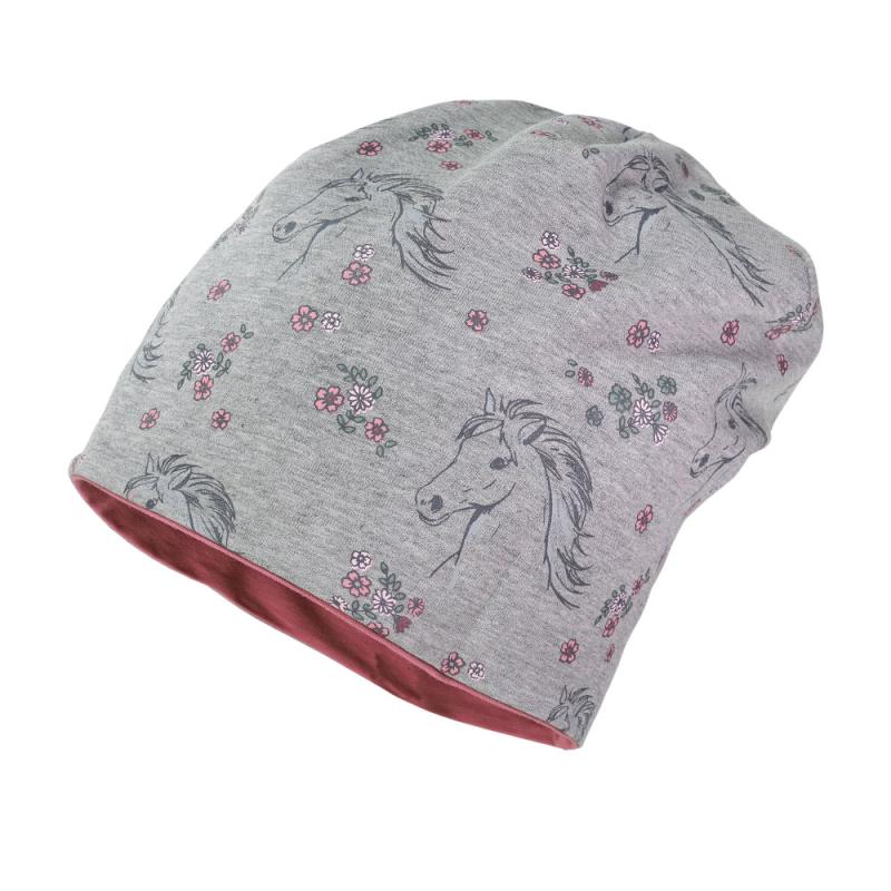 Maximo KIDS Girl-Beanie Pferd
