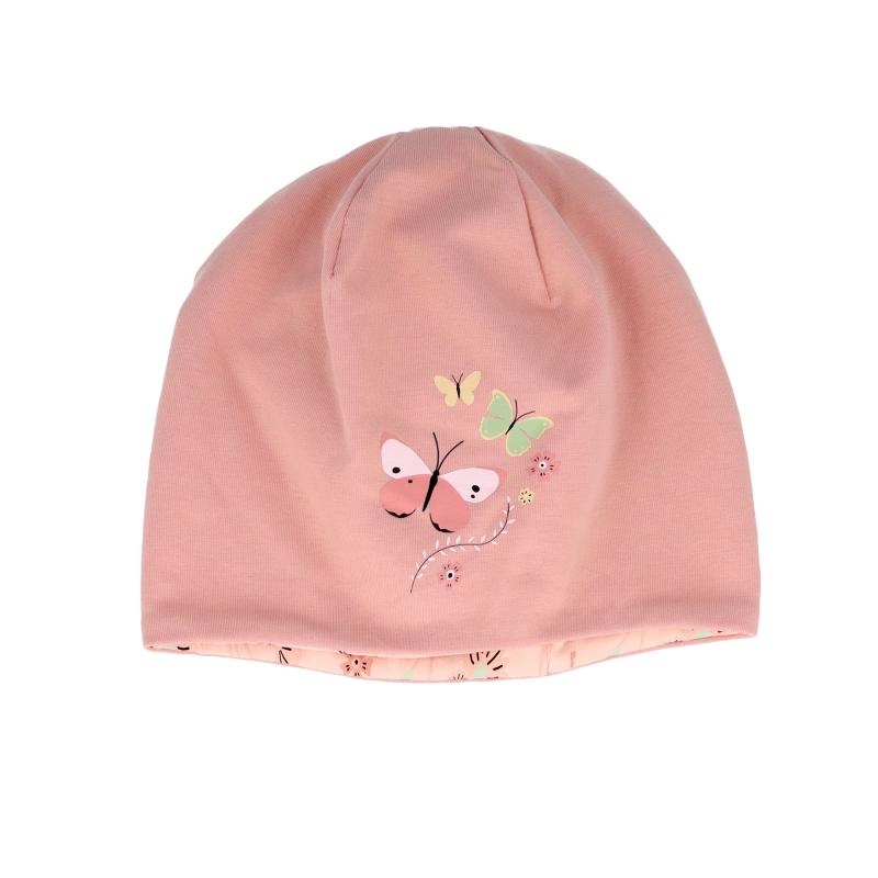 maximo Kids Girl Wende-Beanie Schmetterling