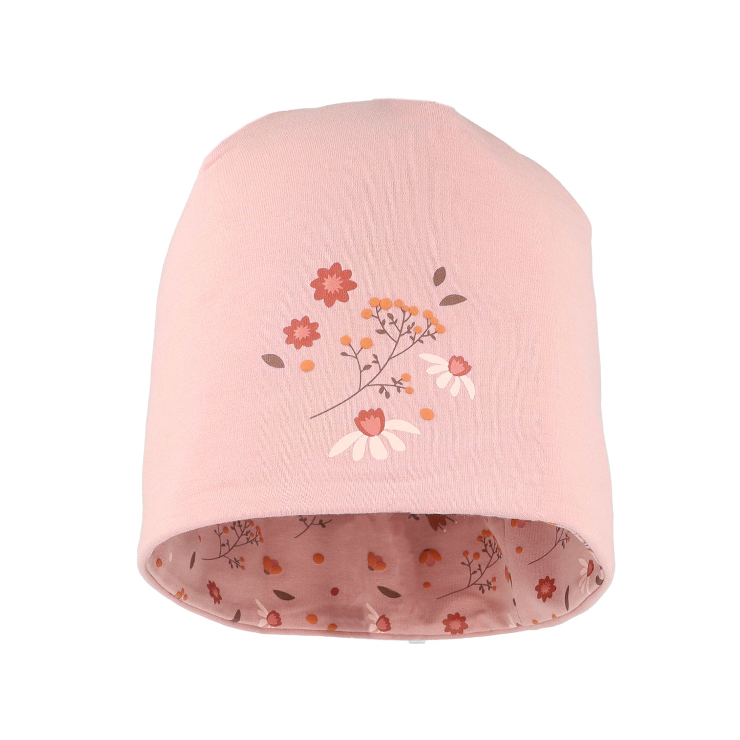 maximo KIDS GIRL Wende-Beanie Blumen