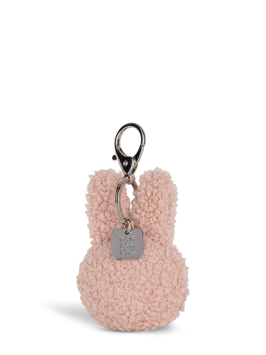 Bon Ton Toys Miffy Flat Schlüsselanhänger ECO Tiny Teddy – Rosa – 10 cm