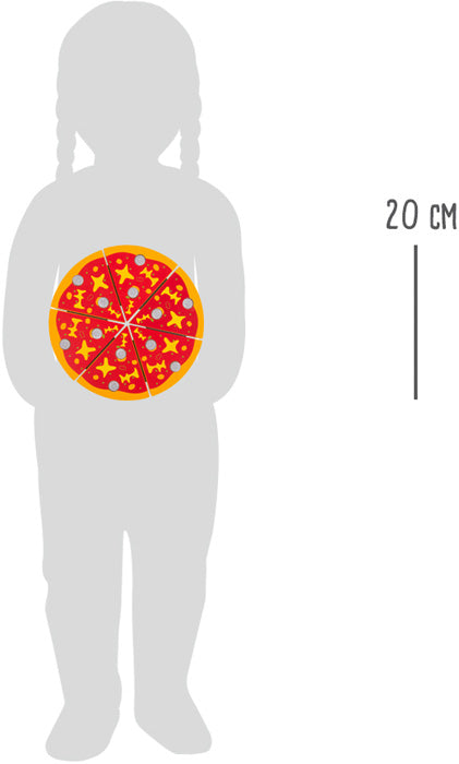 small foot Schneide Pizza-Set