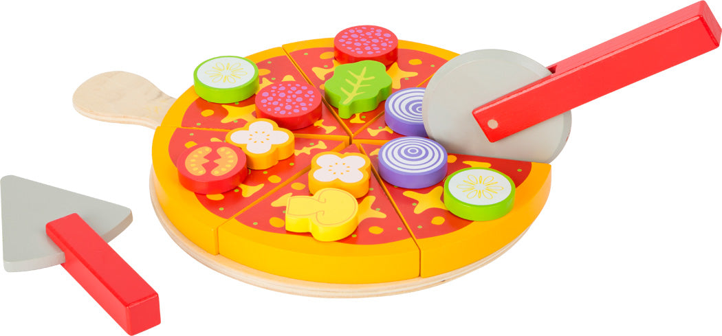 small foot Schneide Pizza-Set