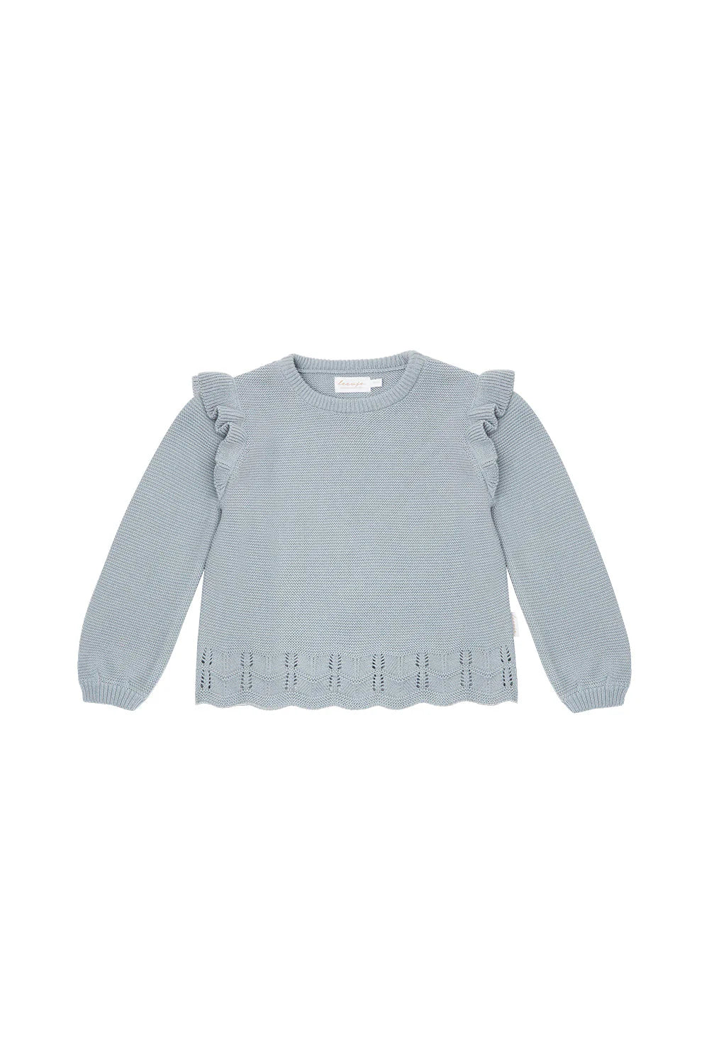Leevje Pullover mit Rüschendetails