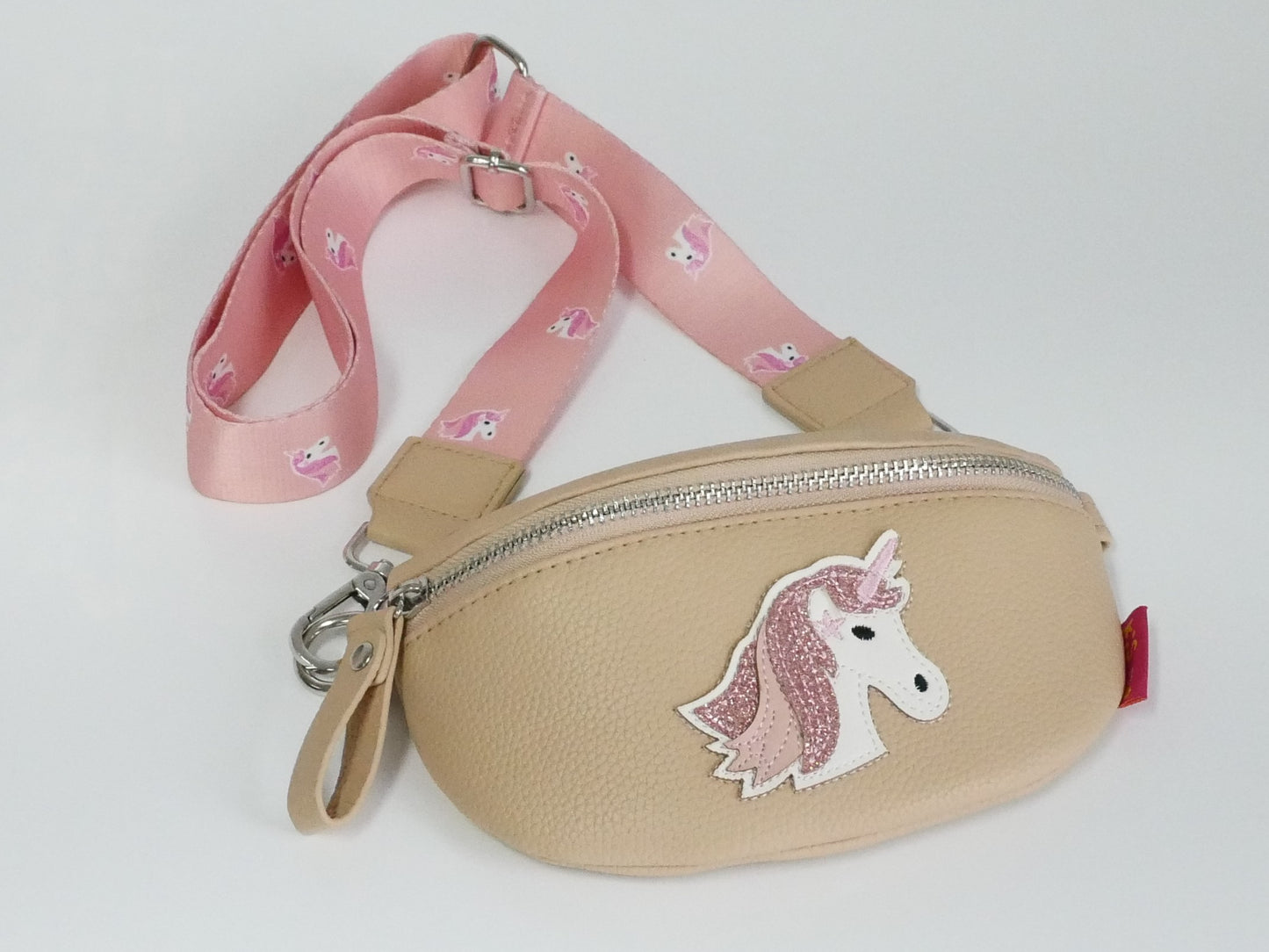 KisMe Sidebag Einhorn sorbet beige