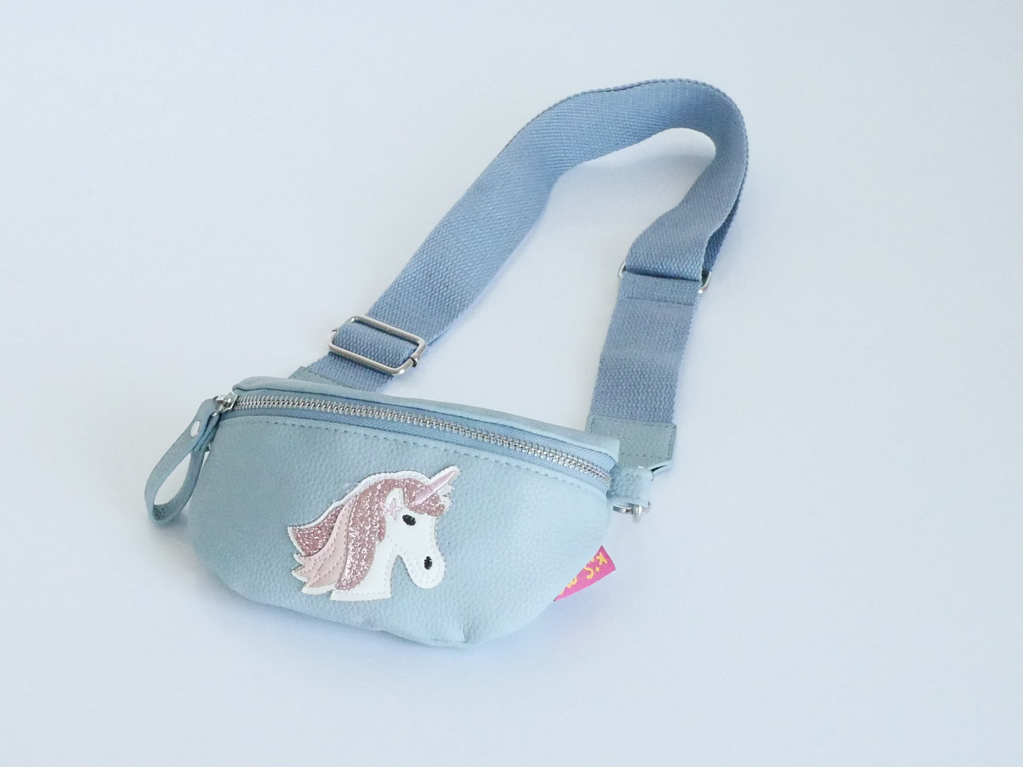 KisMe Sidebag Einhorn hellblau