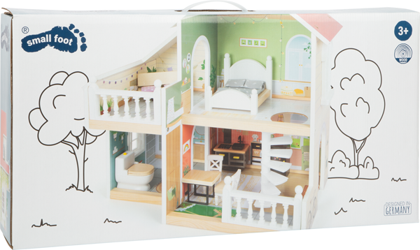 small foot Puppenhaus mit Dachterrasse