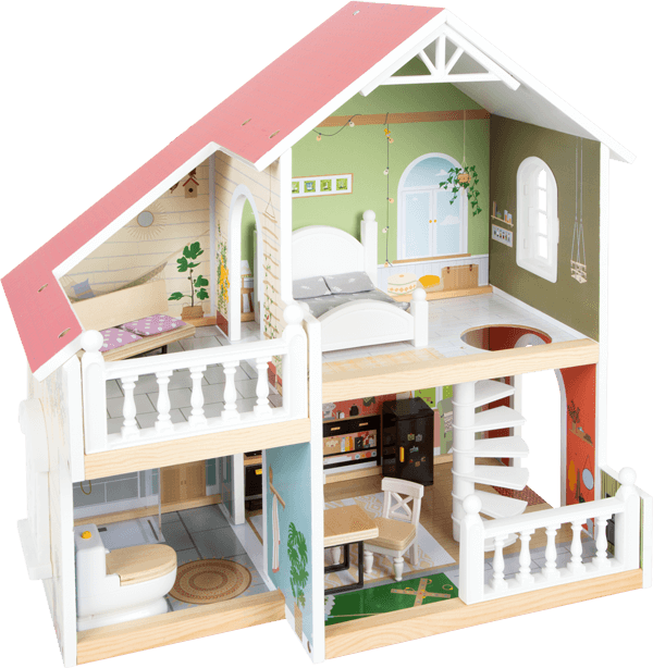 small foot Puppenhaus mit Dachterrasse