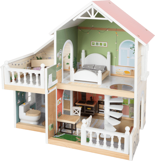 small foot Puppenhaus mit Dachterrasse