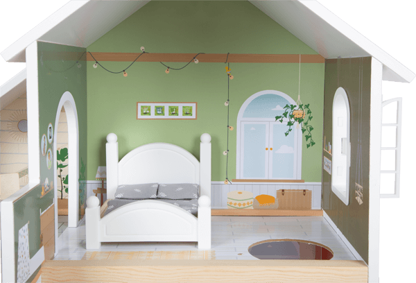 small foot Puppenhaus mit Dachterrasse