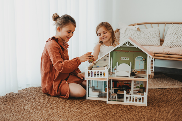 small foot Puppenhaus mit Dachterrasse