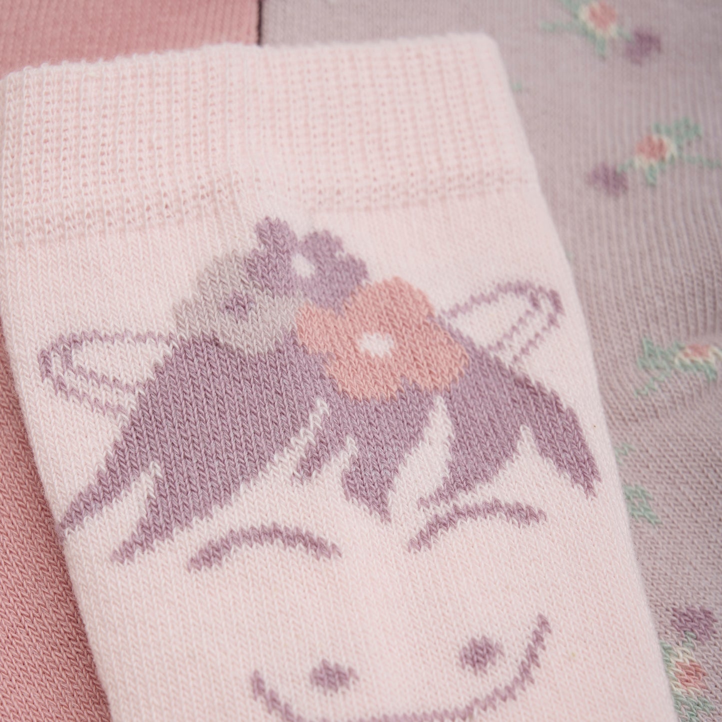 Minymo 3-er Pack Socken Einhorn