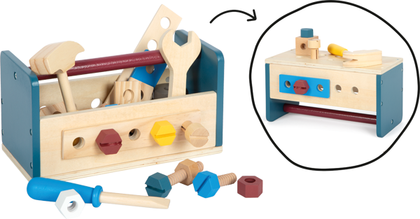 small foot Werkzeugkasten und Werkbank "Workshop"