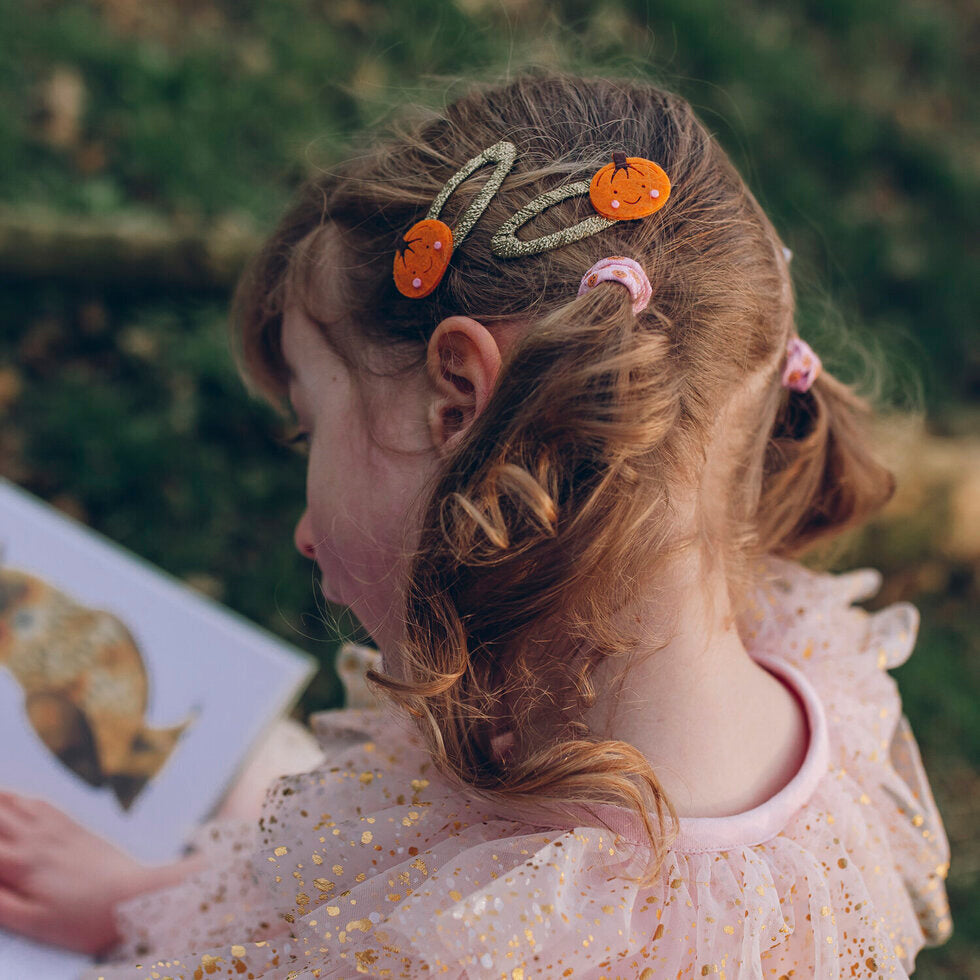 Rockahula Halloween Kleine Kürbis Haarclips