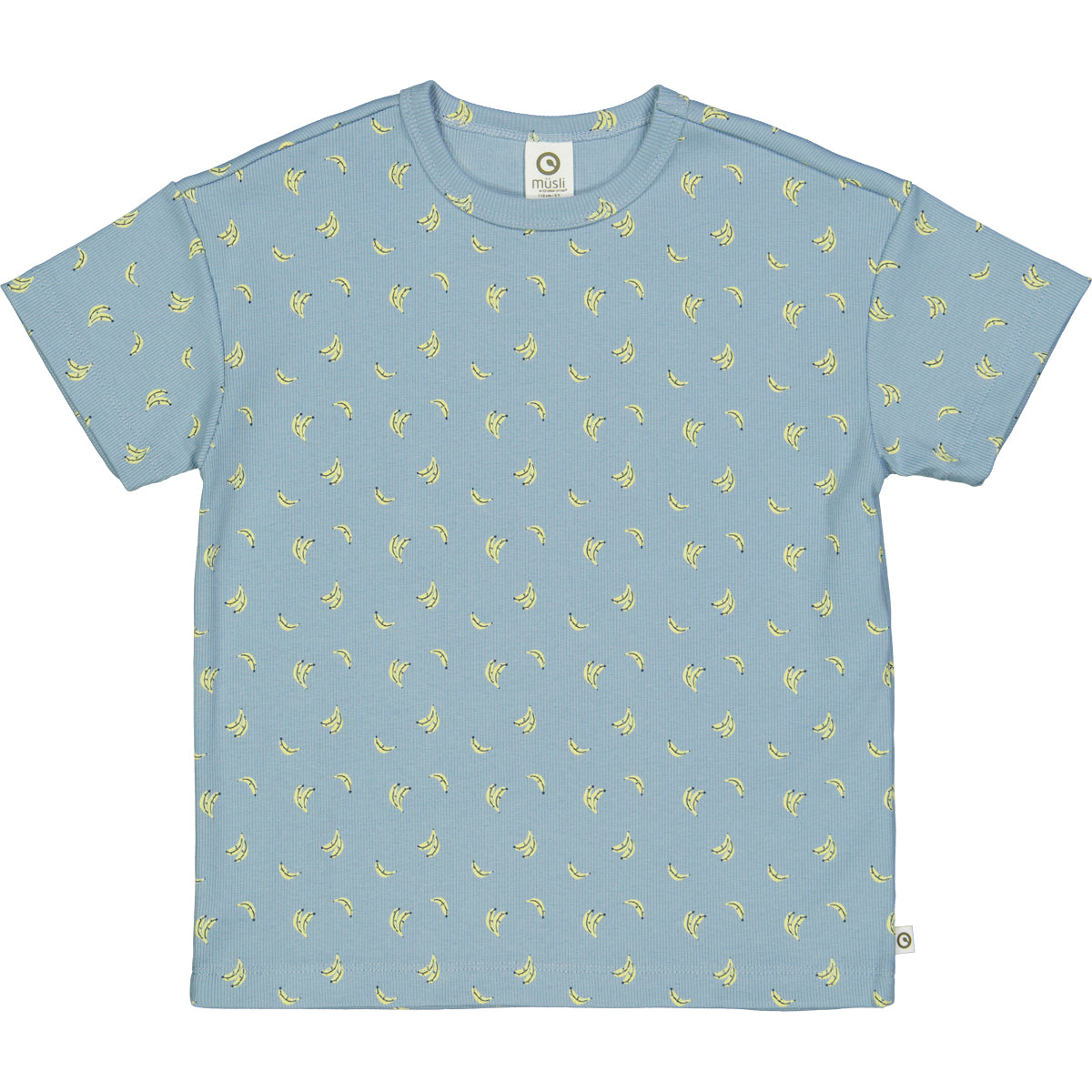 Müsli T-Shirt Bananen Print