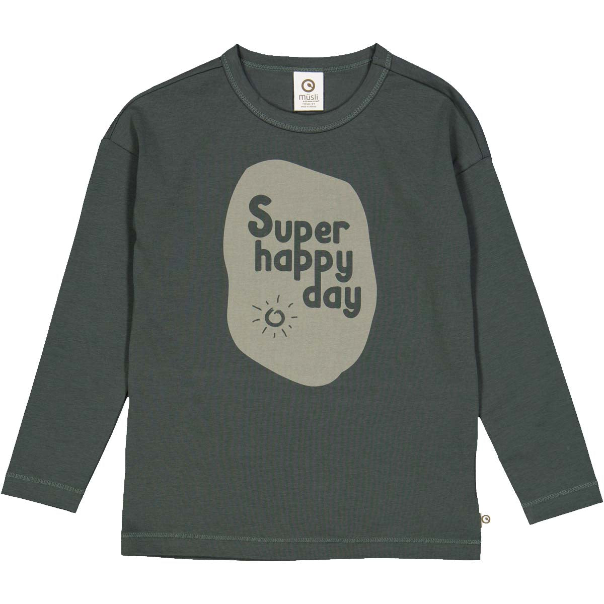 Müsli Langarmshirt Cozy me happy