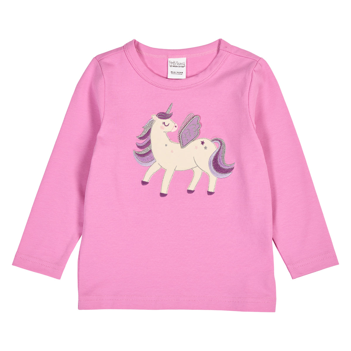 Fred's World Hello unicorn Langarmshirt