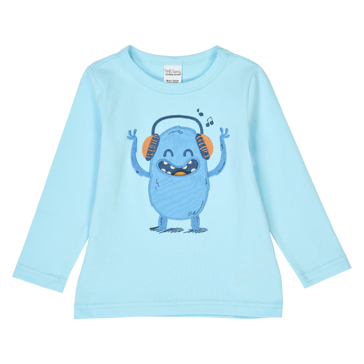 Fred's World Hello monster Langarmshirt