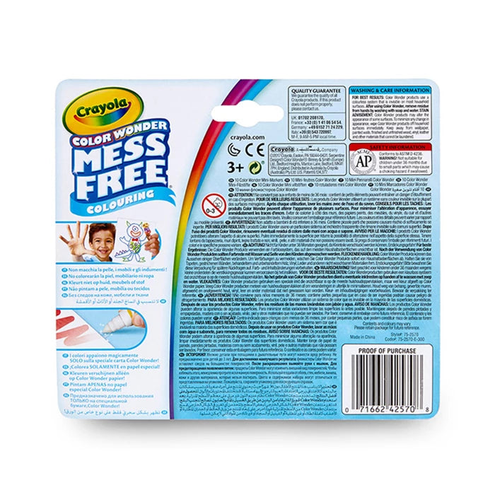 Crayola 10 Color Wonder Filzstifte