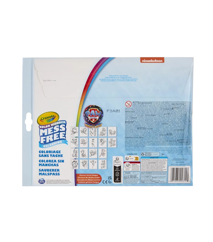 Crayola Color Wonder Malspass Paw Patrol