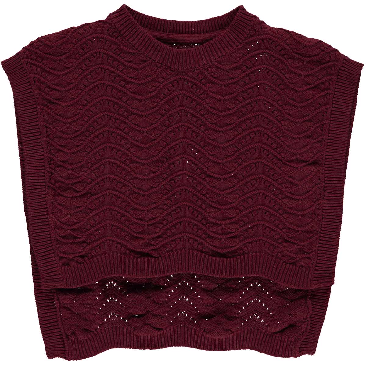 Müsli Mädchen Strickpullunder