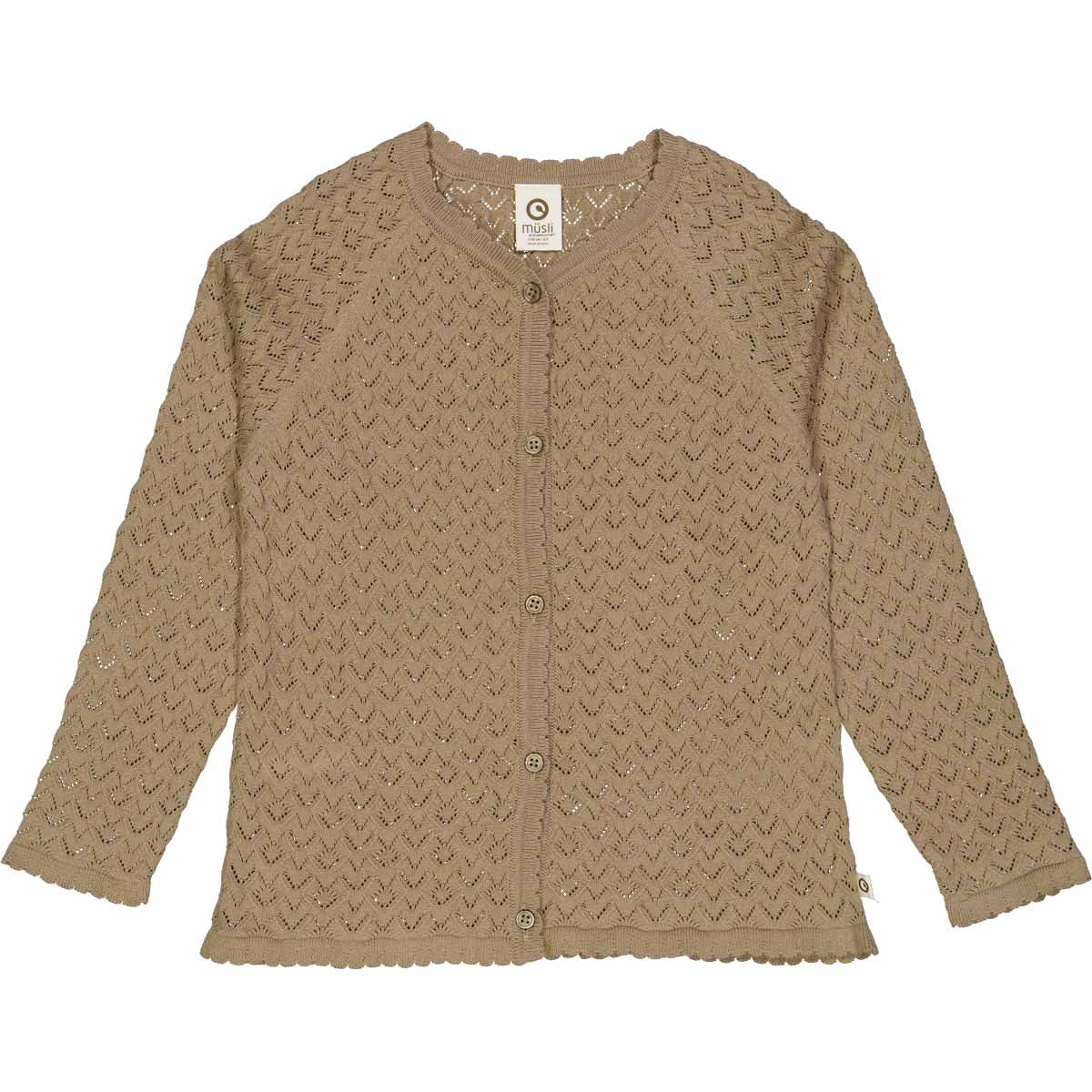 Müsli by Green Cotton Mädchen Strickjacke