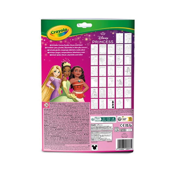 Crayola Mal- und Aktivitätenbuch Disney Prinzessinnen