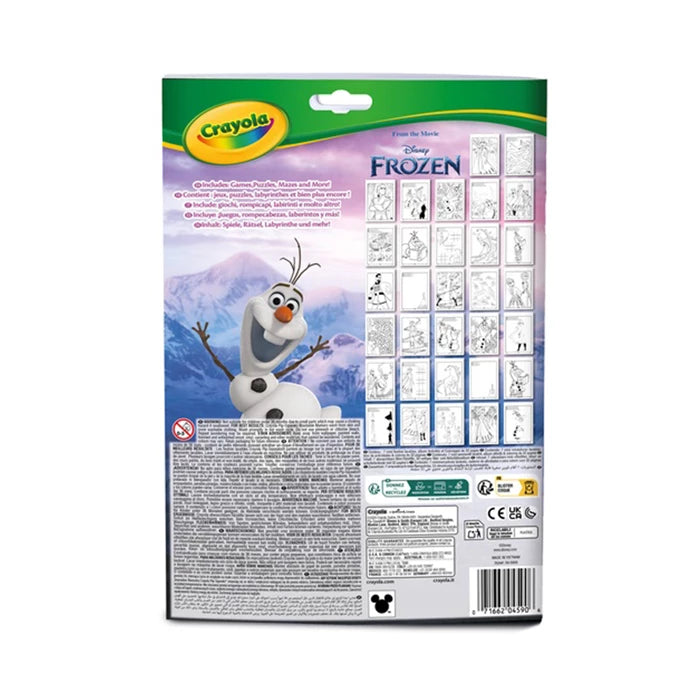 Crayola Mal- und Aktivitätenbuch Disney Frozen