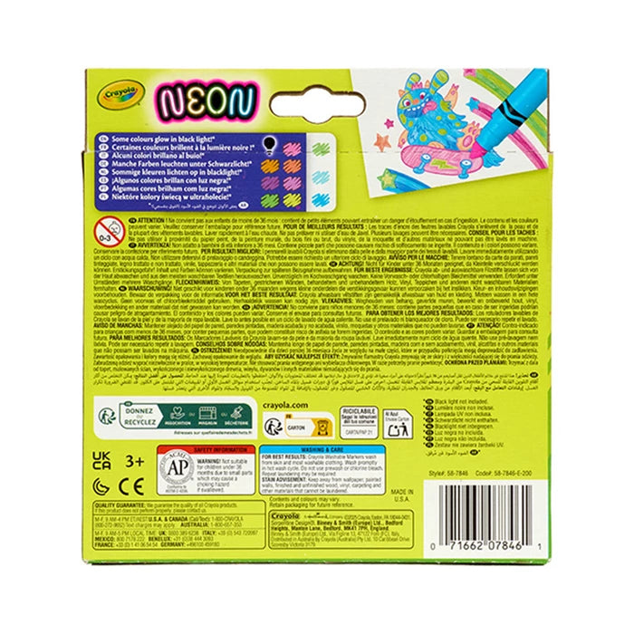 Crayola 10 Filzstifte Neon