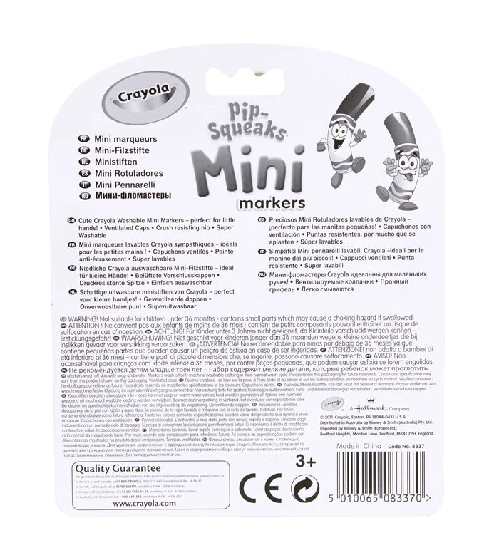 Crayola 7 Mini Filzstifte