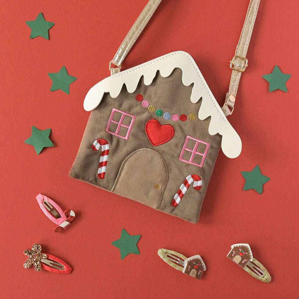 Rockahula X-Mas Lebkuchenhaus Haarclips