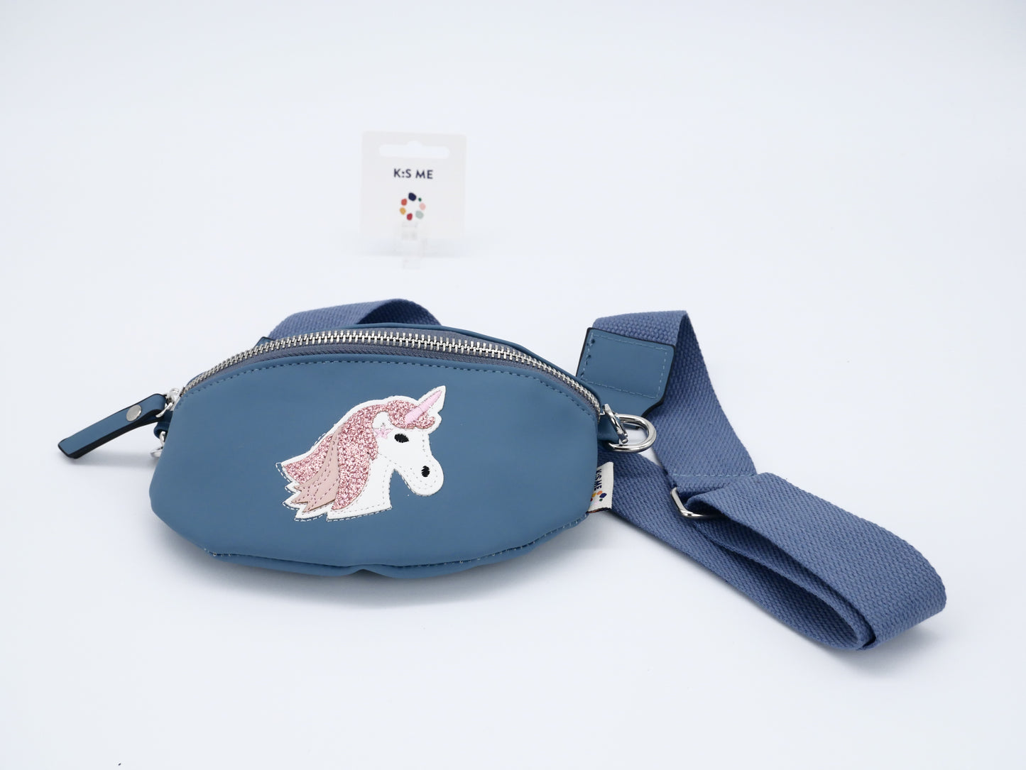 KisMe Sidebag Neo Einhorn jeansblau