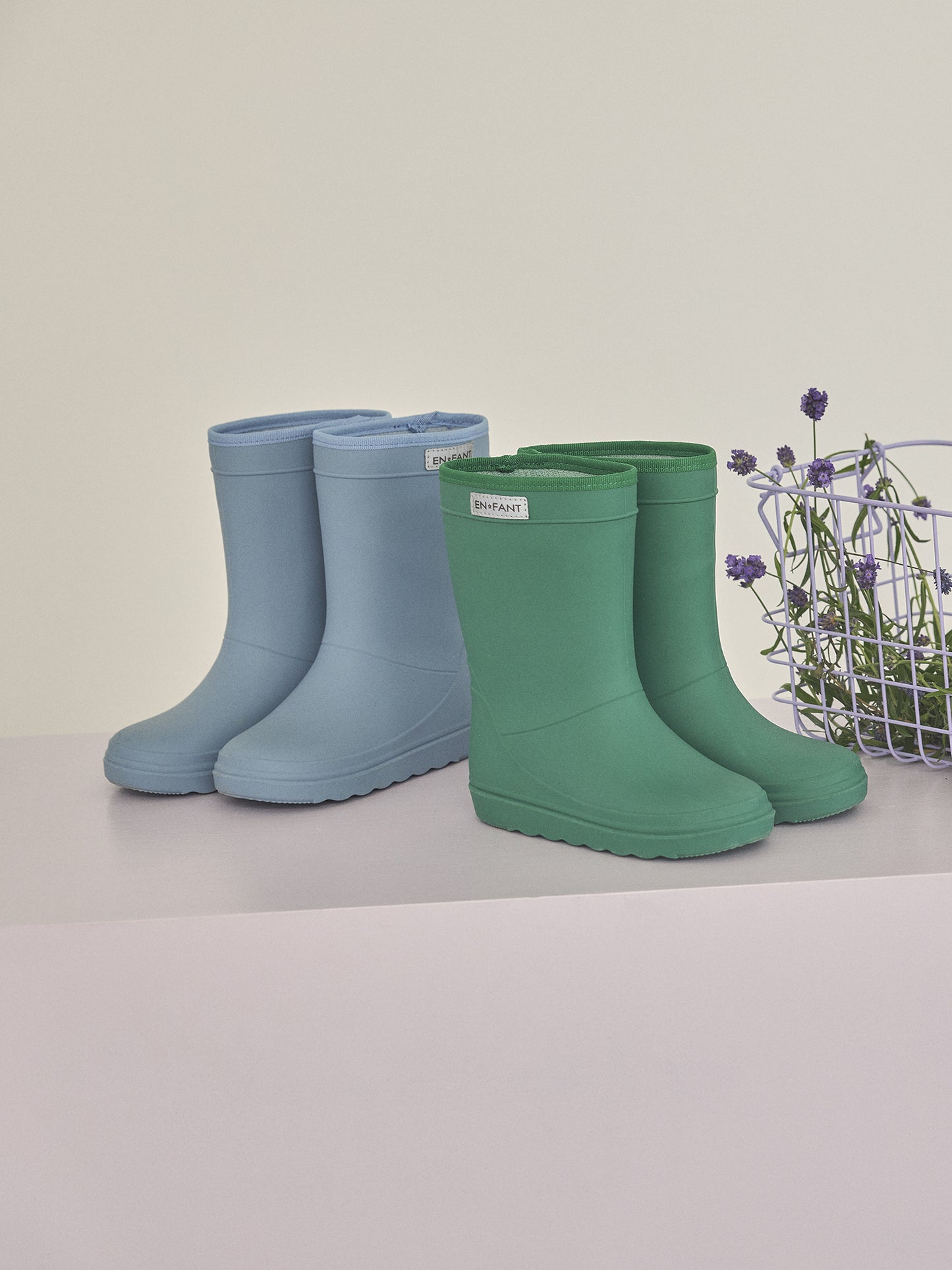 En Fant Gummistiefel - verdant green