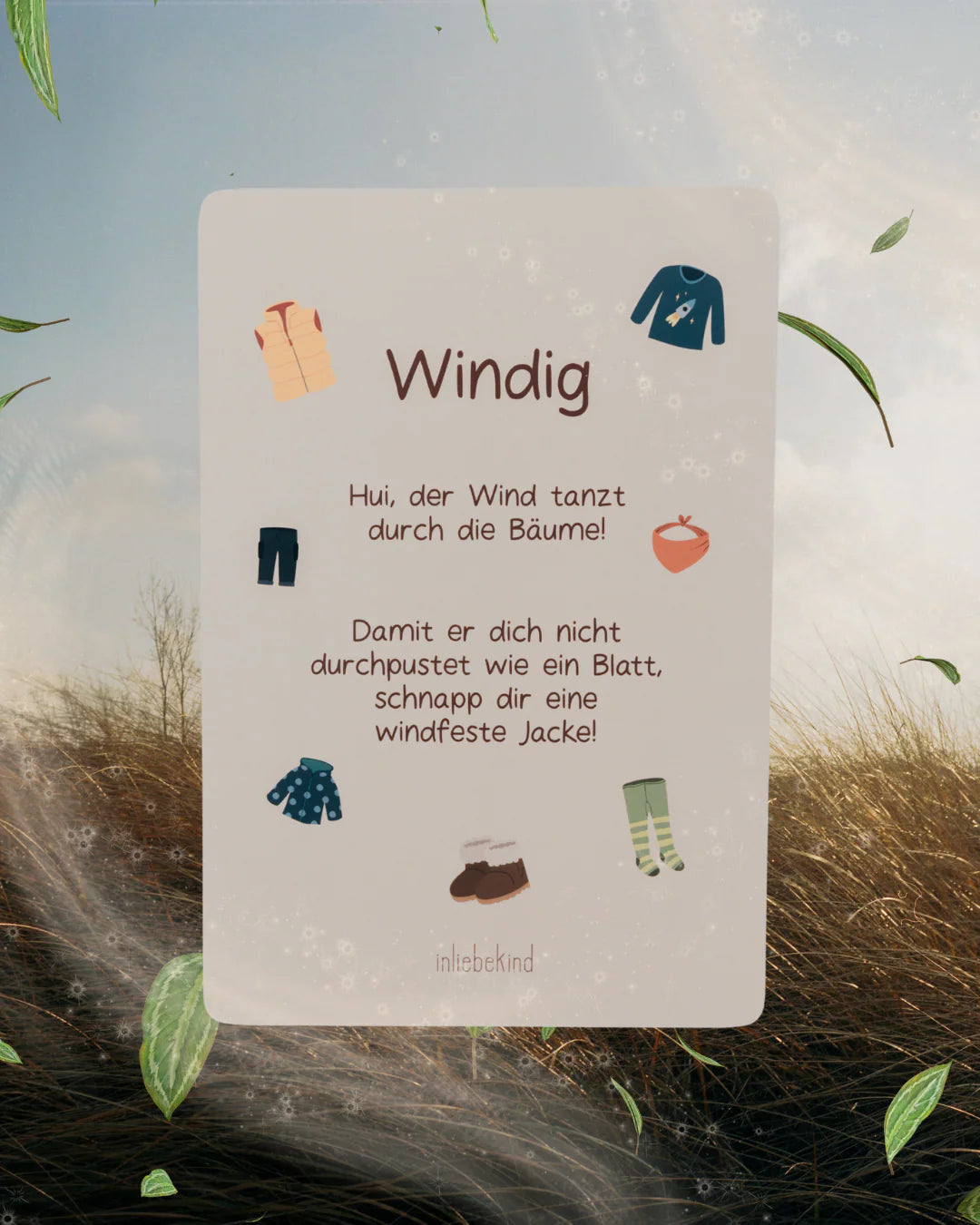 inliebekind Anziehplaner für Kinder inkl. Symbole