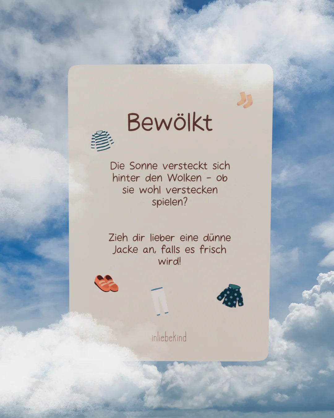 inliebekind Anziehplaner für Kinder inkl. Symbole