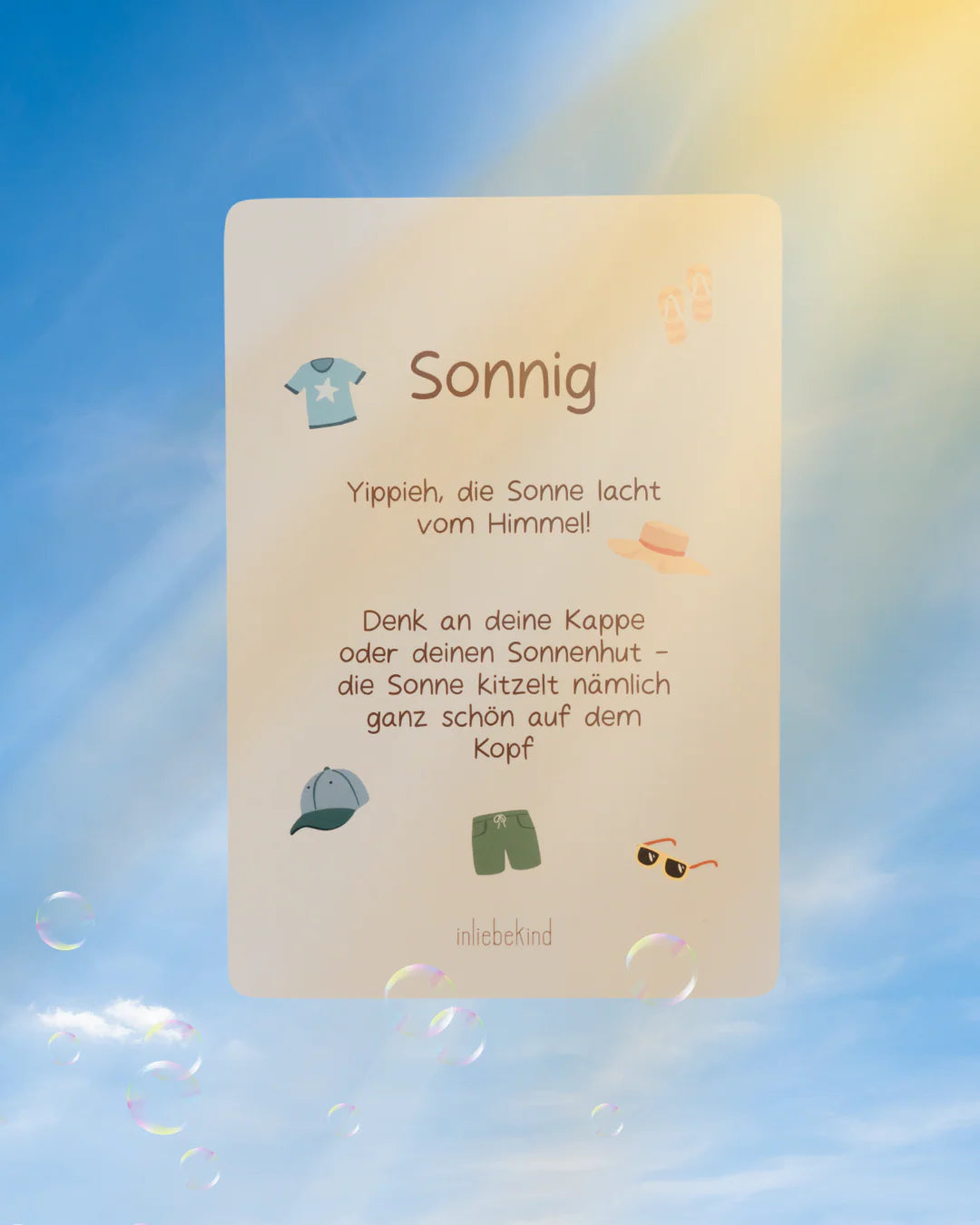 inliebekind Anziehplaner für Kinder inkl. Symbole