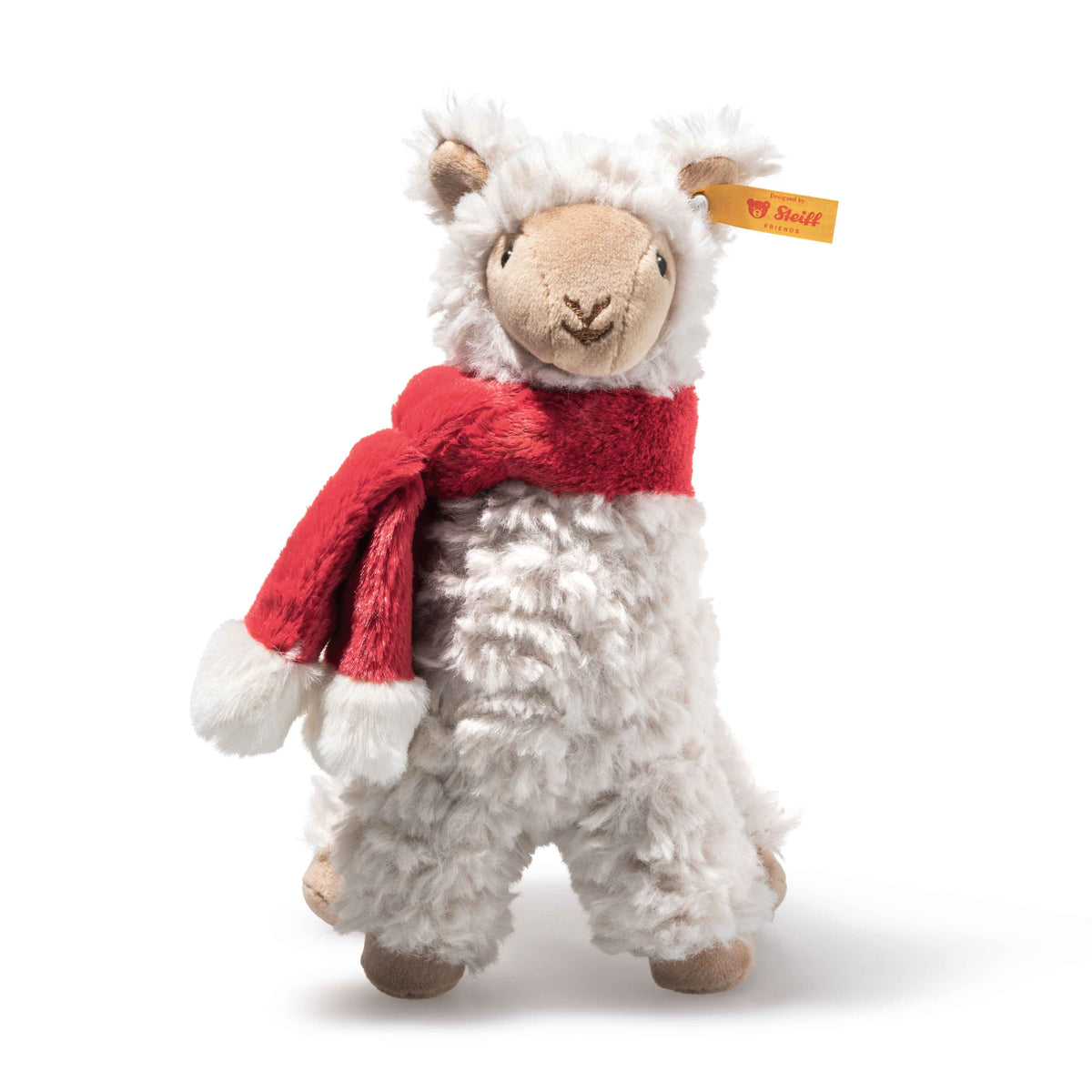 Steiff Leandro Lama mit Schal 19cm